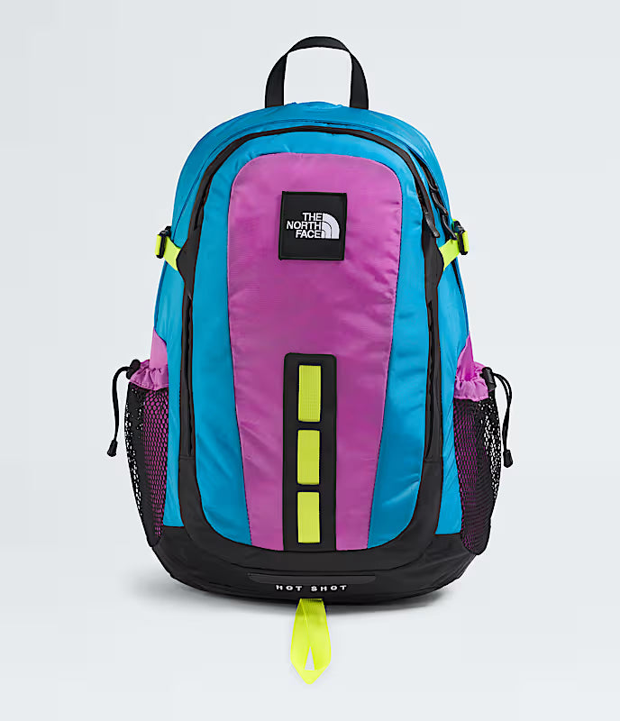 The North Face Hot Shot SE Backpack Meridian Blue/Violet Crocus/Fizz Lime