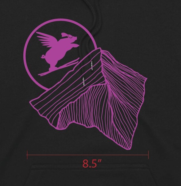 Boone Mountain Sports - W BOONE TOPO HOODIE