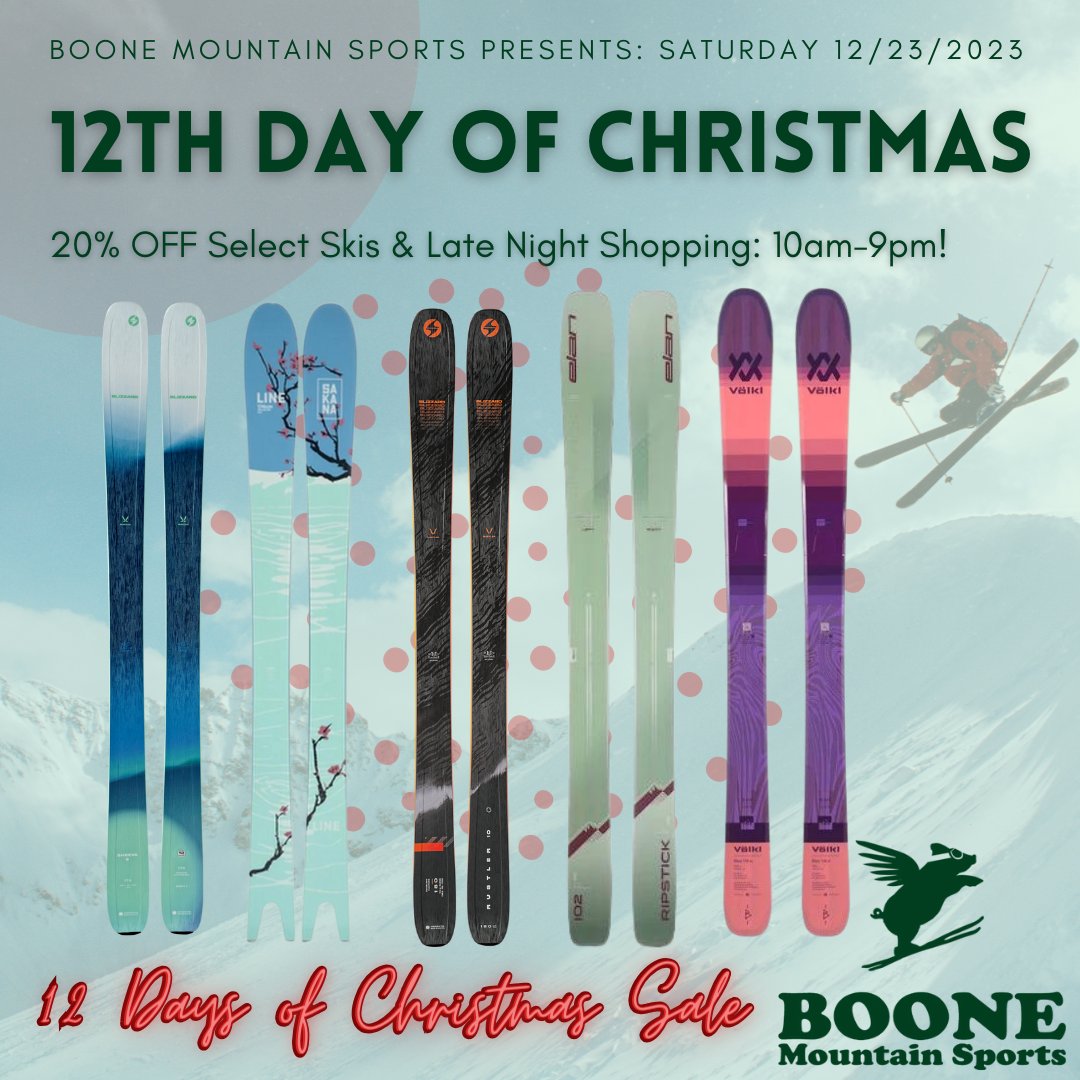 20% Off Any Select Skis
