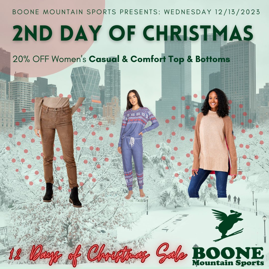 20% OFF Women's Casual Apparel Tops & Bottoms