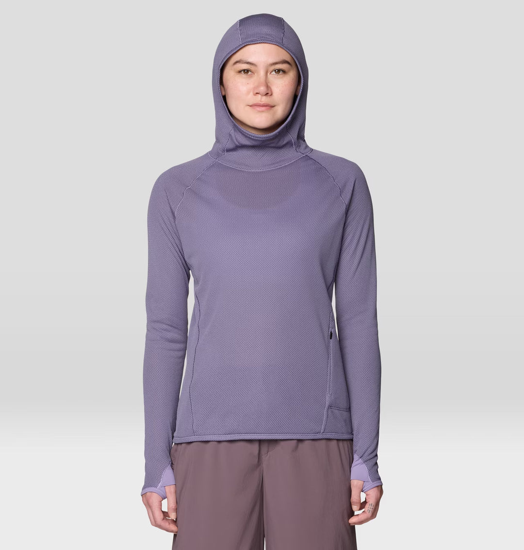 W AIRMESH LS HOODY