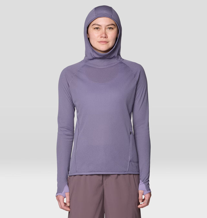 W AIRMESH LS HOODY