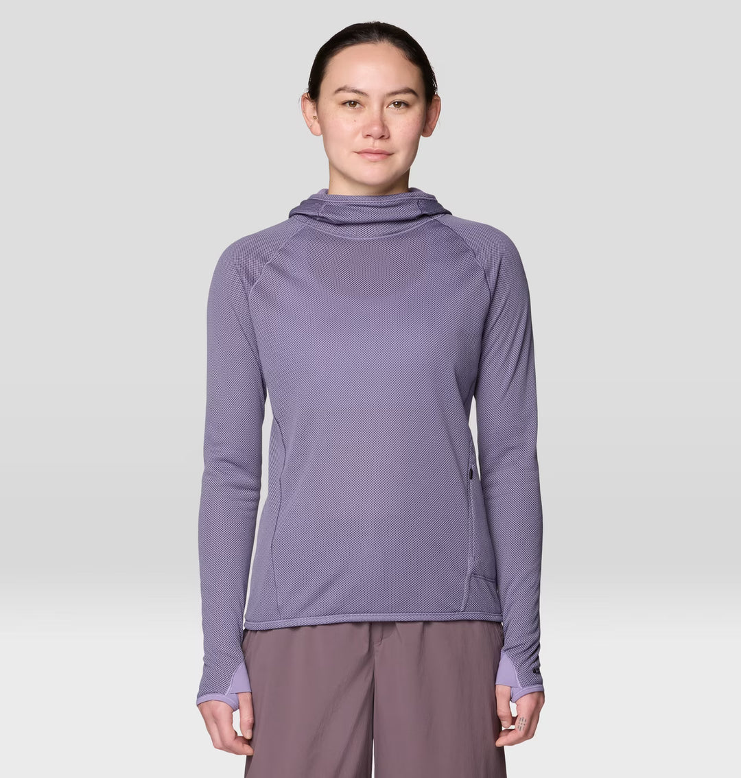 W AIRMESH LS HOODY