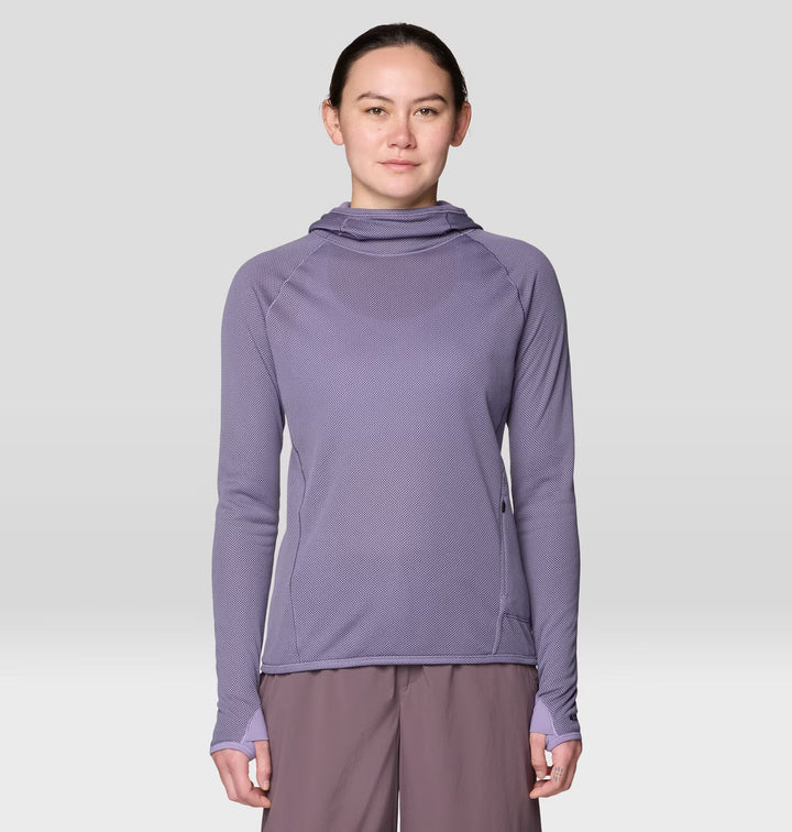 W AIRMESH LS HOODY