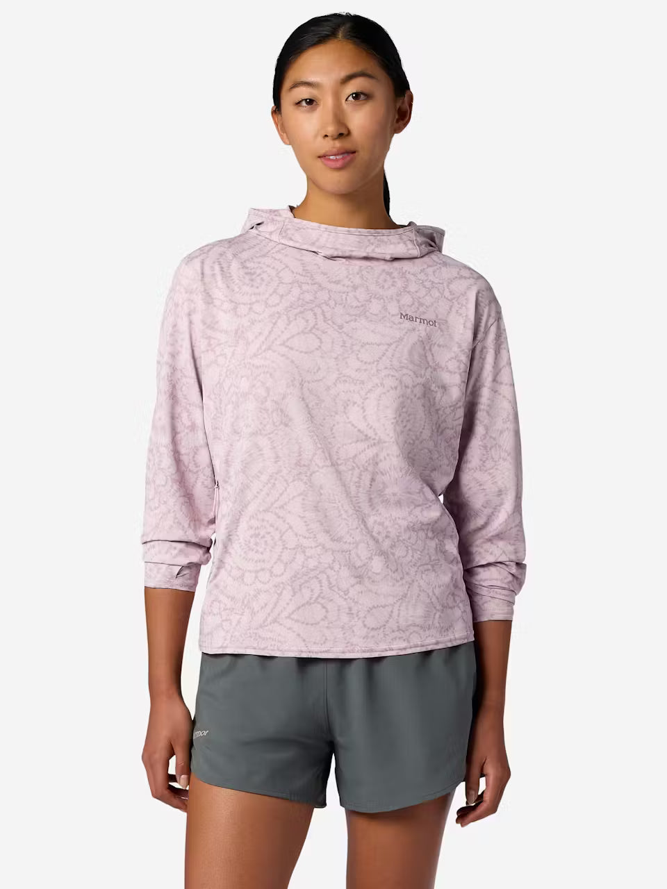 W AIREXCHANGE UPF 50 HOODY