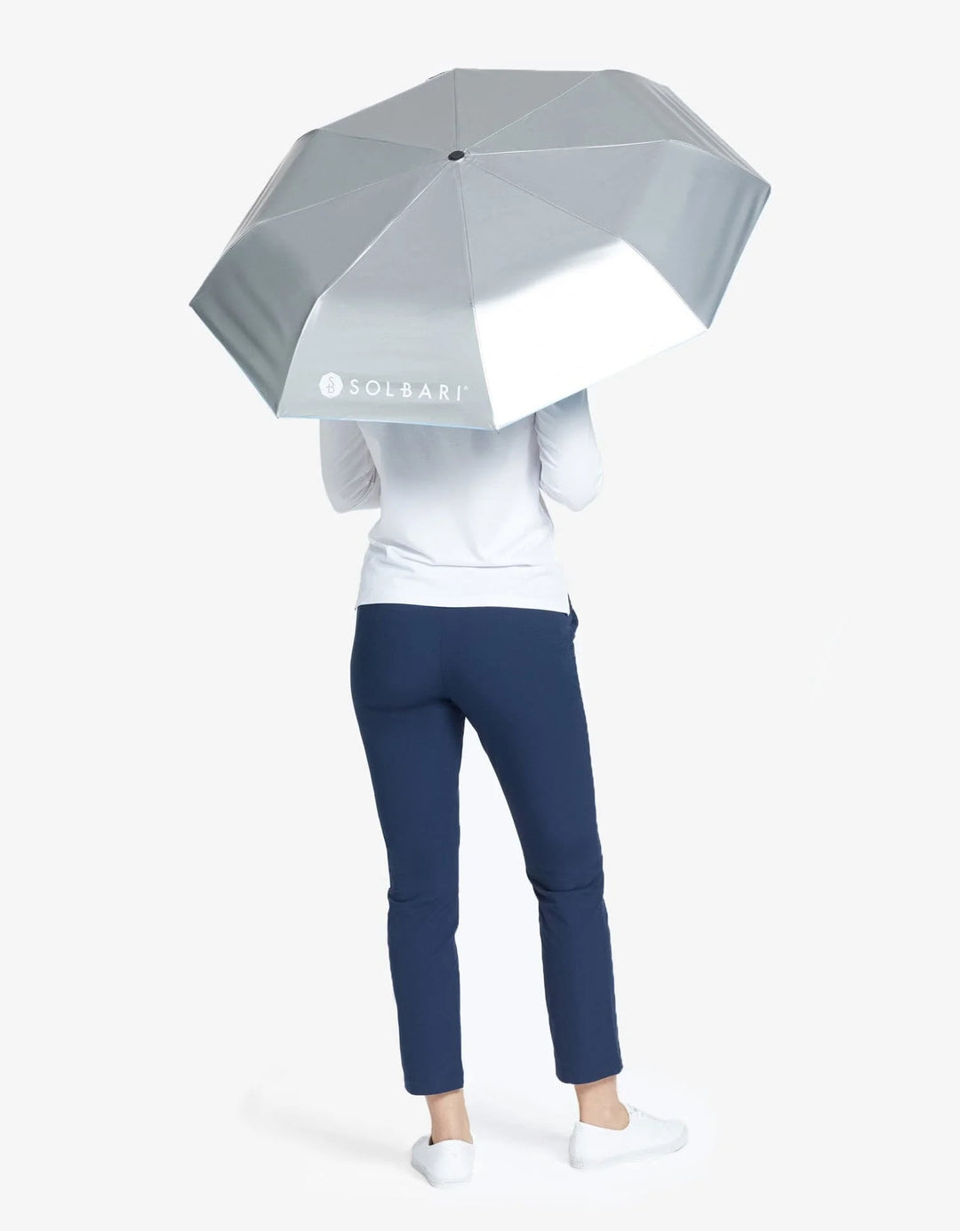 COMPACT SUN PROTECTIVE UMBRELLA 42"