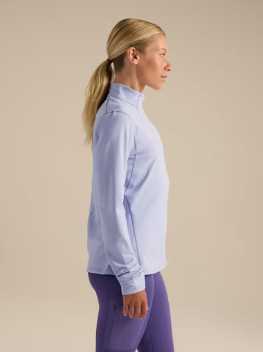 W RHO ZIP NECK