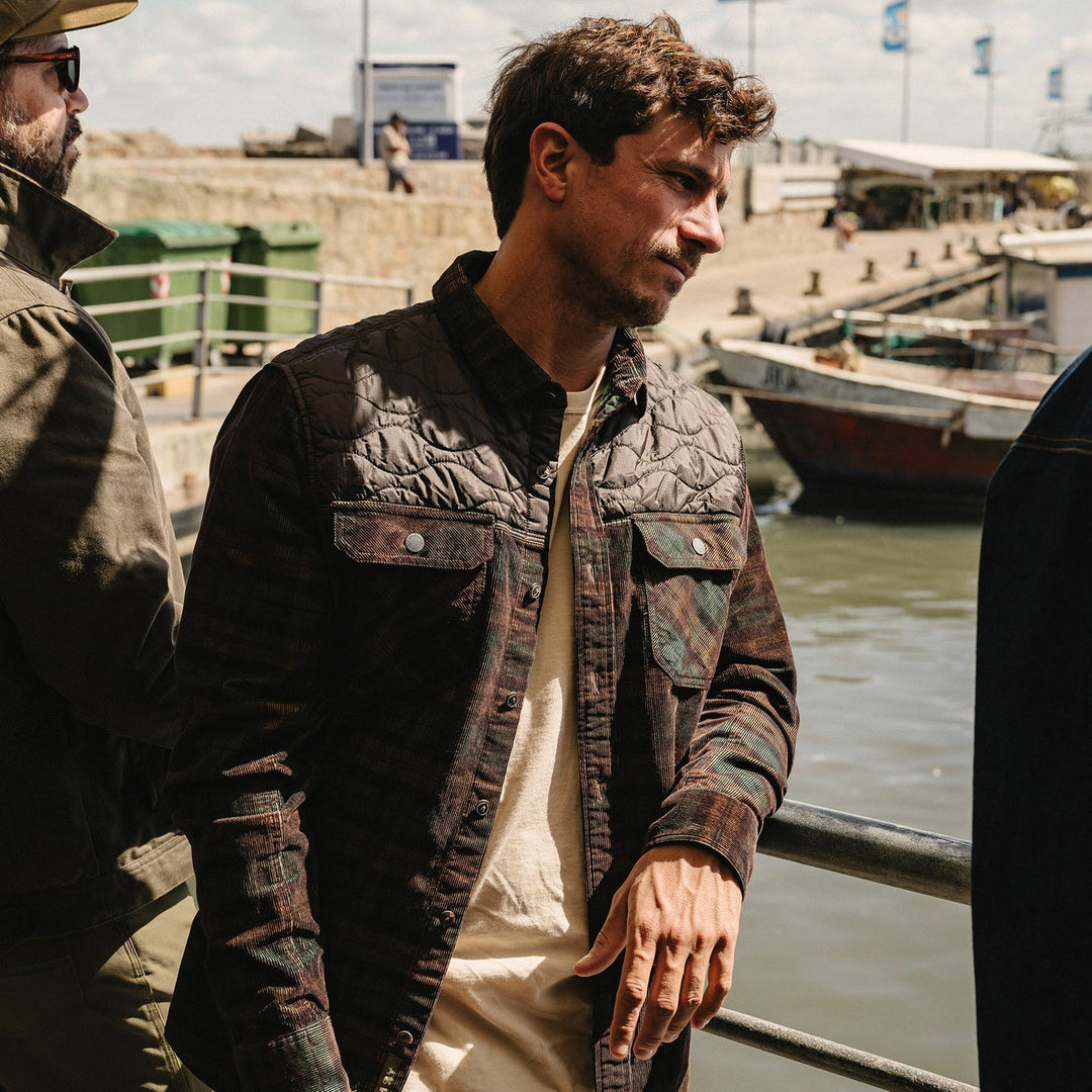 M QUINTANA QUILTED SHIRT