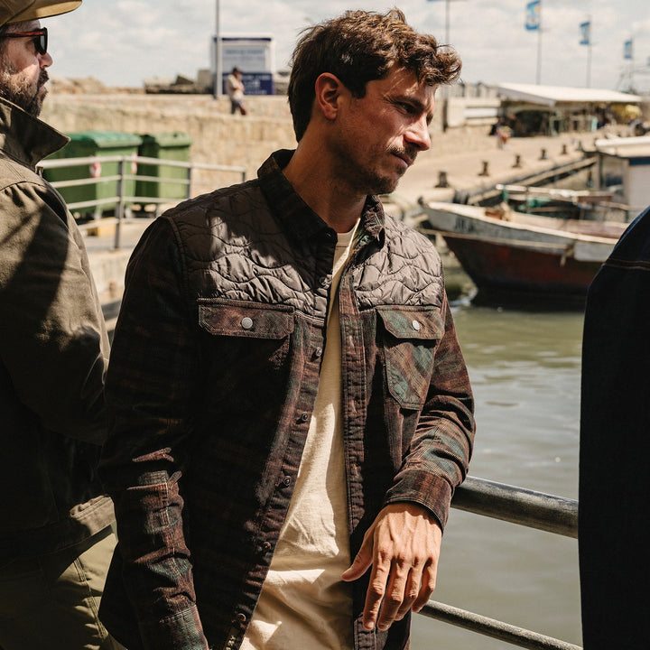 M QUINTANA QUILTED SHIRT