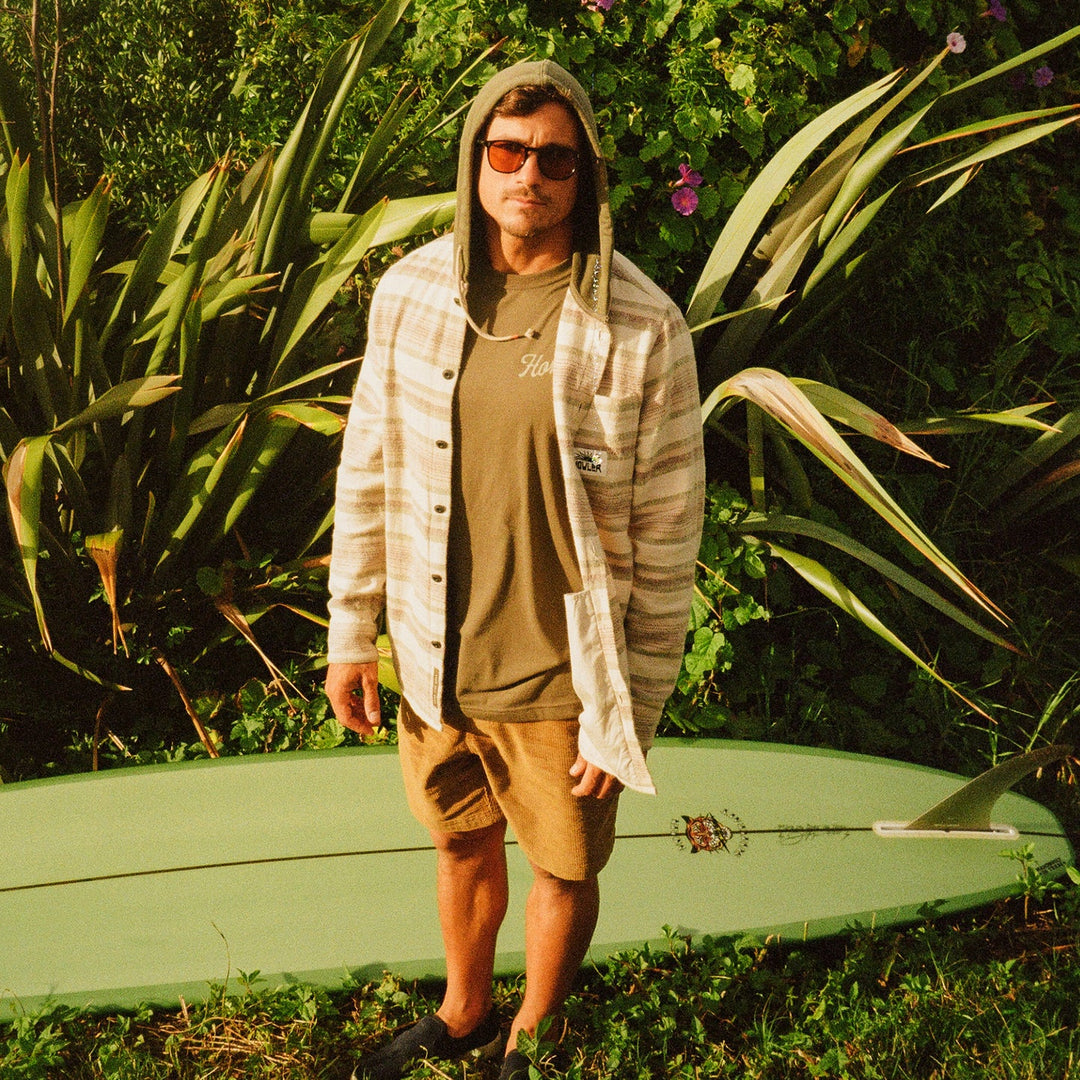M SALVO HOODED BLANKET FLANNEL