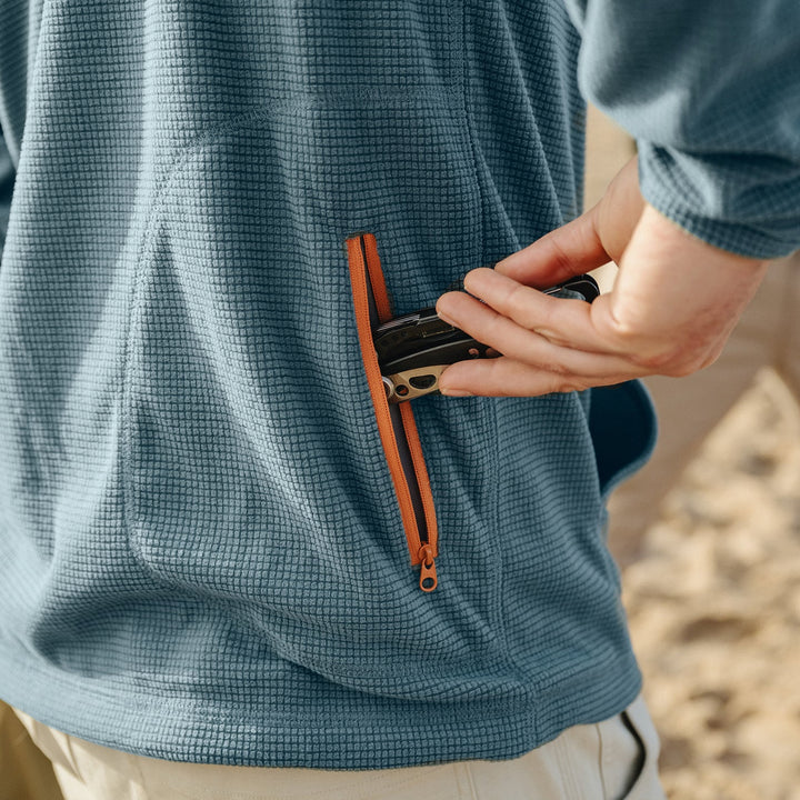 M PALO DURO FLEECE HOODIE