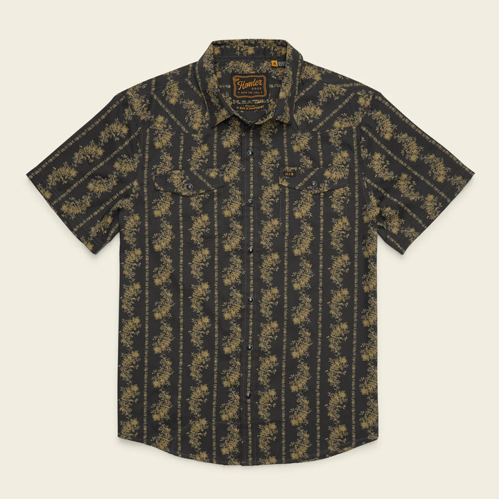 M H BAR B SNAPSHIRT