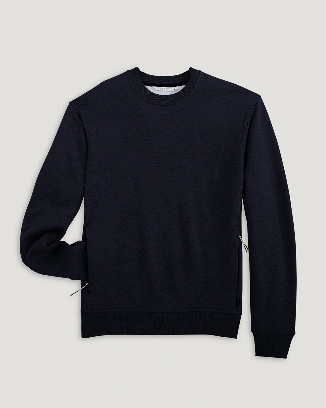 M BAMBOO NORTHCOAST FLEECE CREW