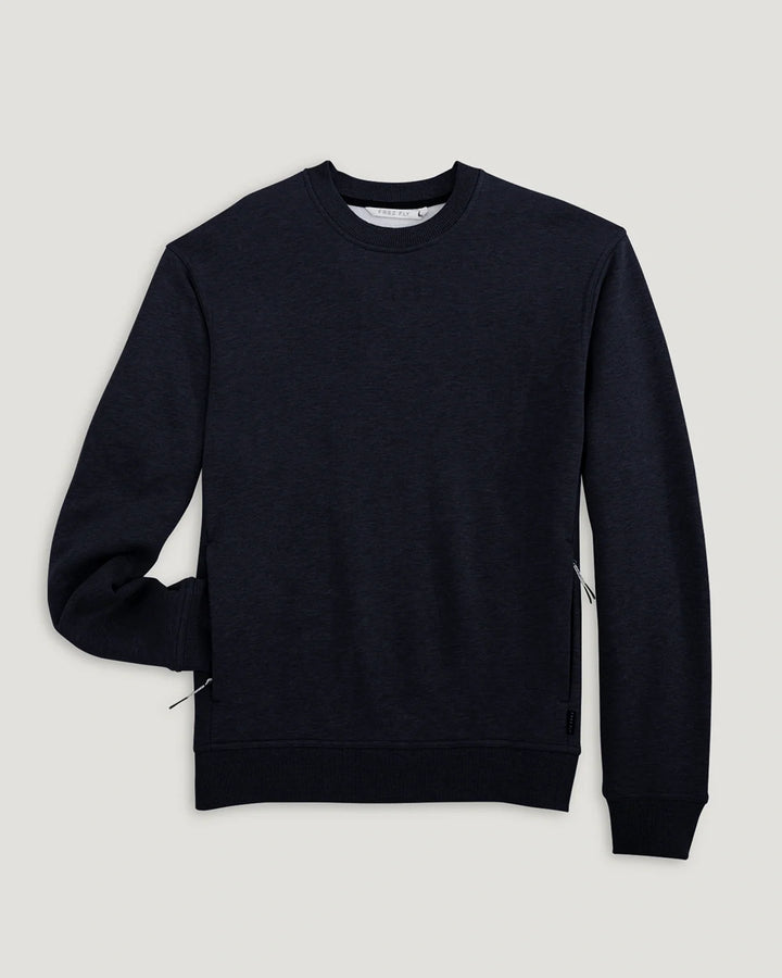M BAMBOO NORTHCOAST FLEECE CREW