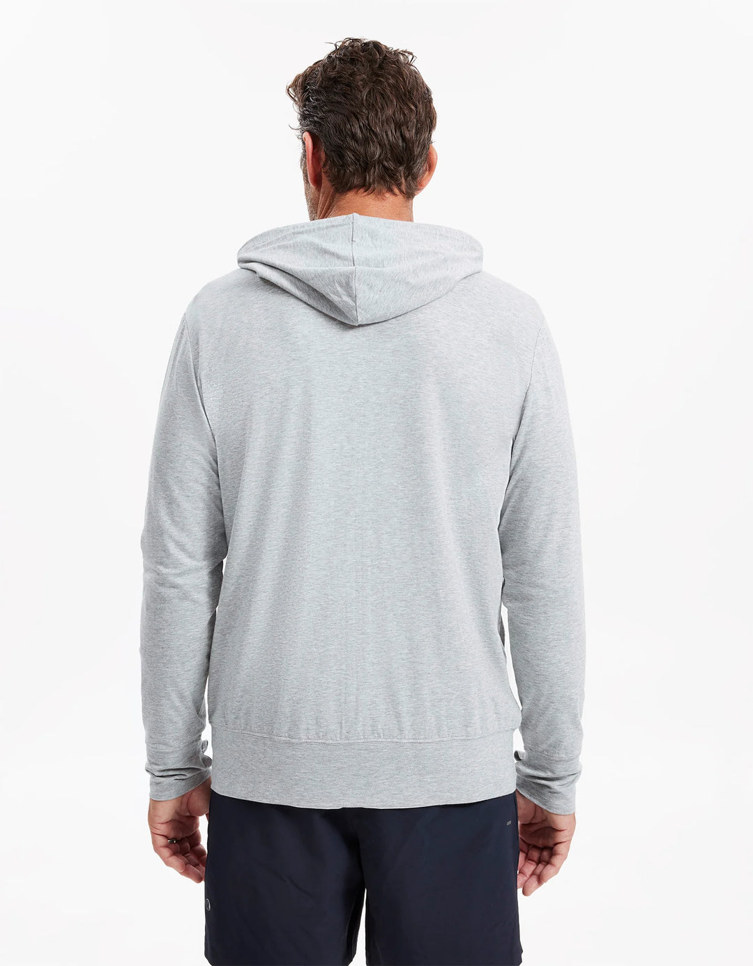 M SUMMER ESSENTIAL HOODED ZIP TOP
