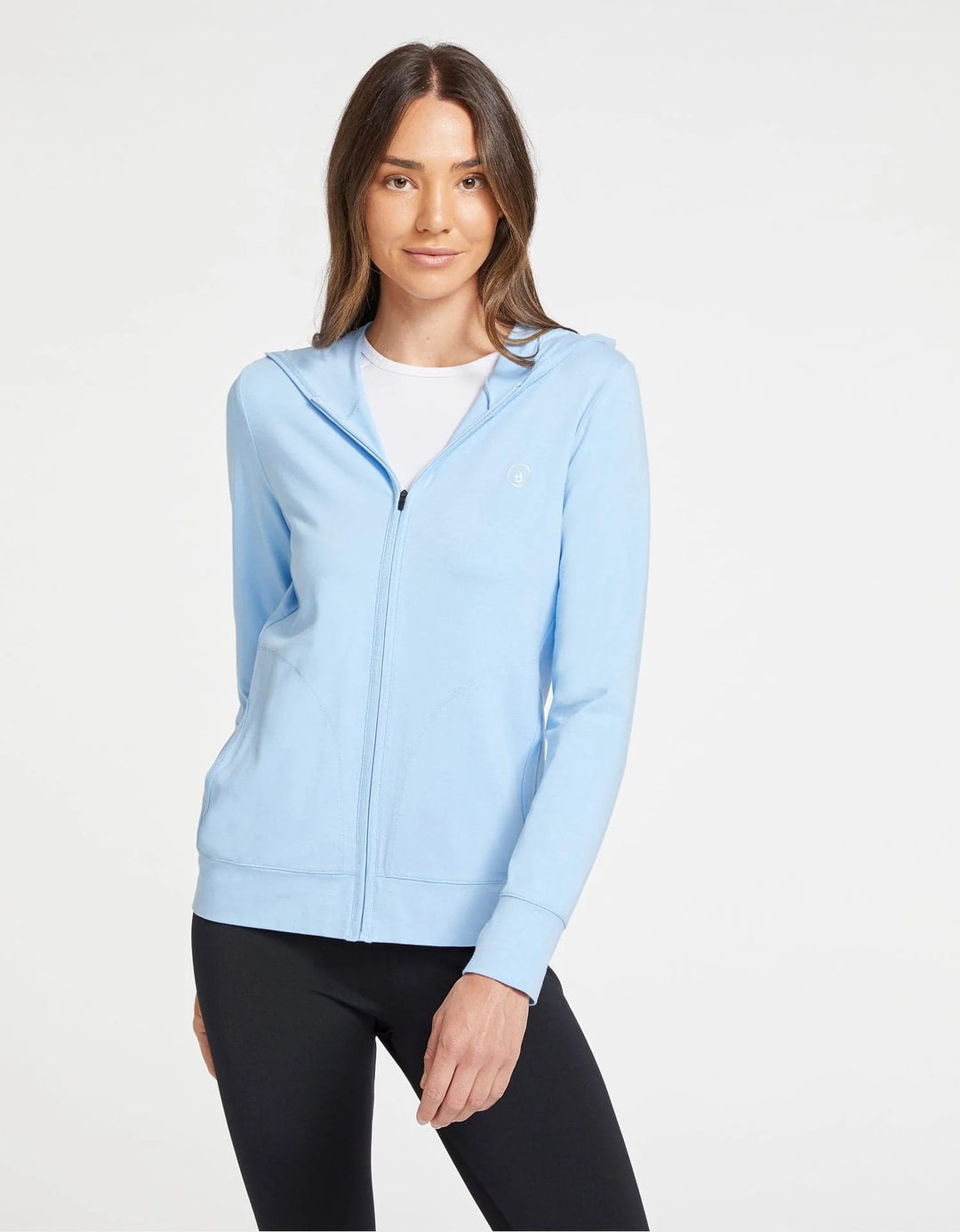 W LUXE HOODED FULL ZIP