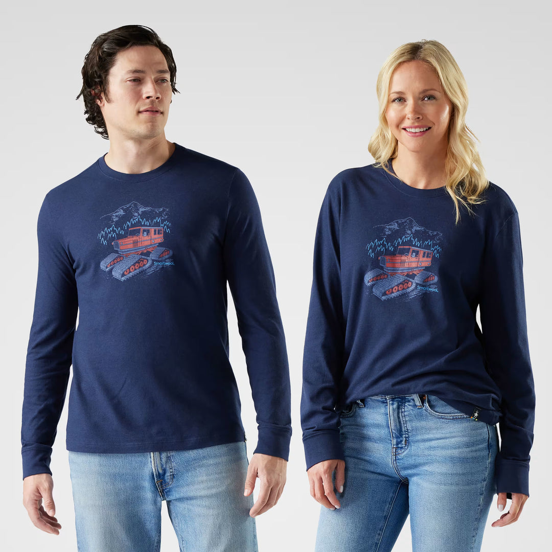 M SNOWCAT GRAPHIC LS GRAPHIC TEE