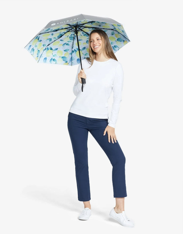 COMPACT SUN PROTECTIVE UMBRELLA 42"
