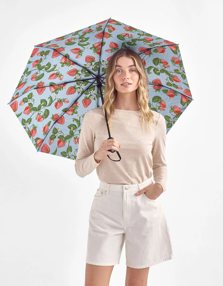 COMPACT SUN PROTECTIVE UMBRELLA 42"