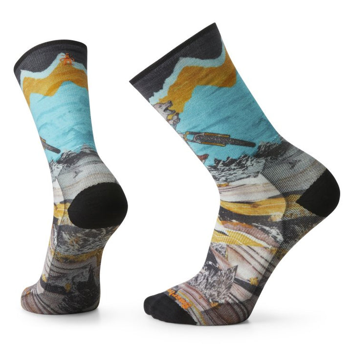 Boone Mountain Sports - BIKE ZERO CUSHION WOLF PRINT CREW