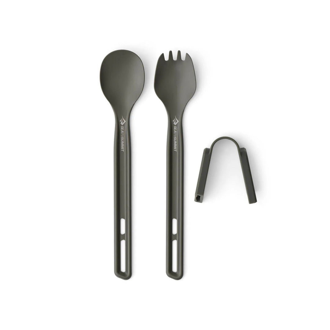 Boone Mountain Sports - FRONTIER UL CUTLERY SET LONG HANDLE SPOON AND SPORK
