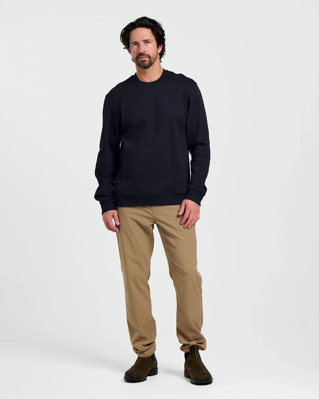 Boone Mountain Sports - M BAMBOO NORTHCOAST FLEECE CREW