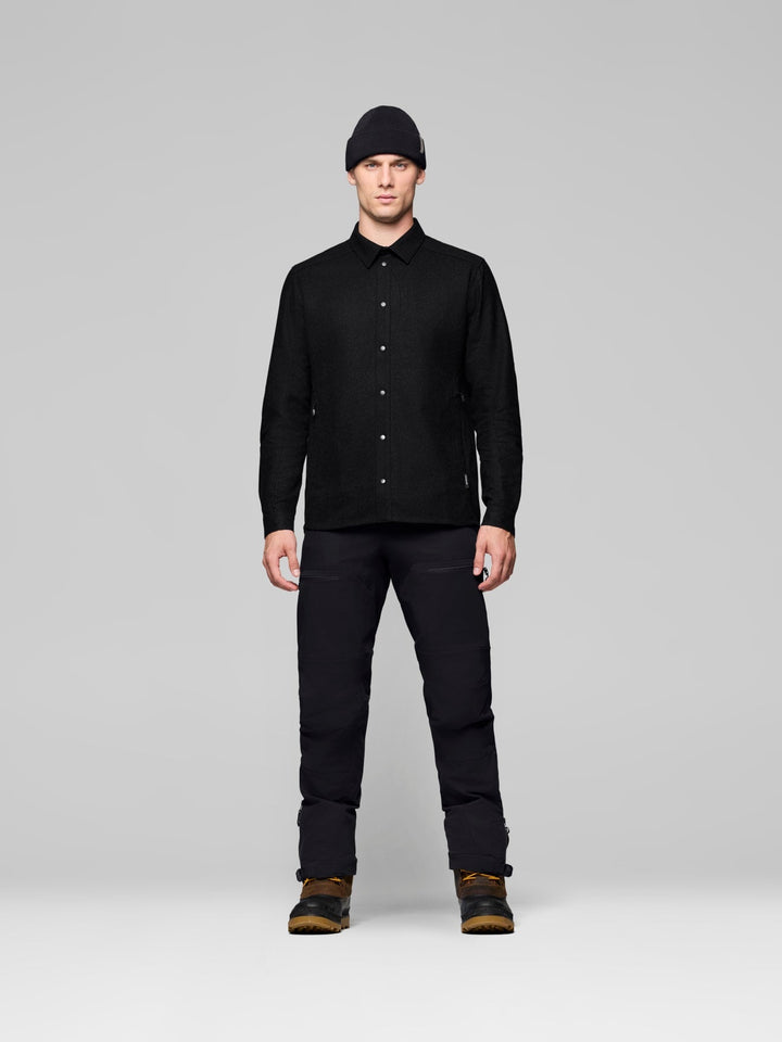 Boone Mountain Sports - M WOOL PLAIN SHIRT