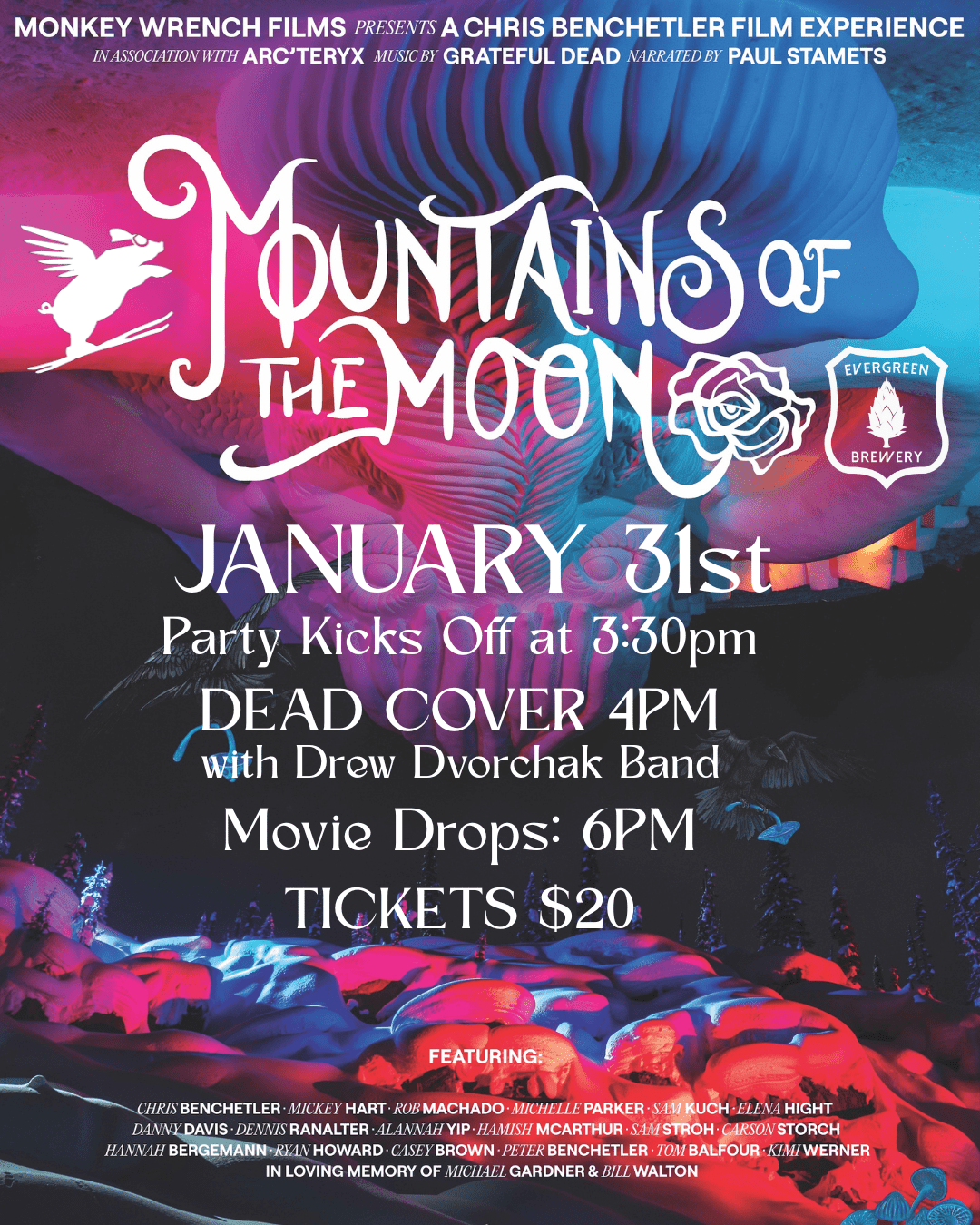 Boone Mountain Sports - MOUNTAINS OF THE MOON