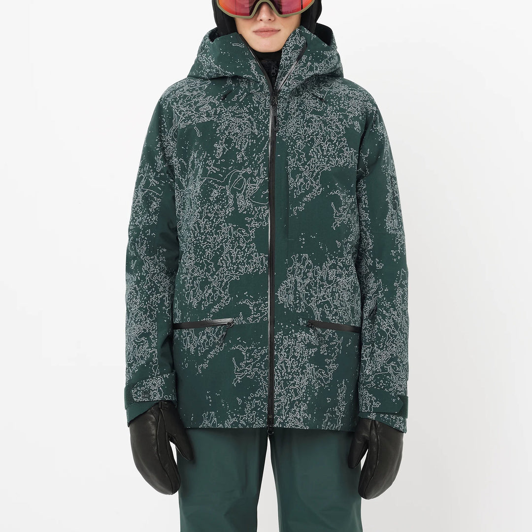 Boone Mountain Sports - W ABSOLUTE 3L PRINT JKT