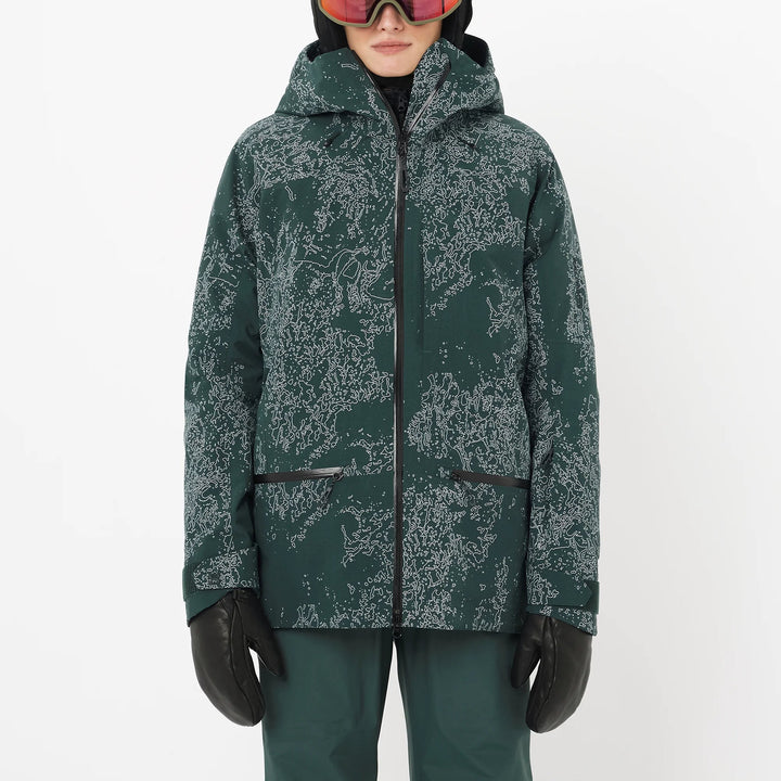Boone Mountain Sports - W ABSOLUTE 3L PRINT JKT