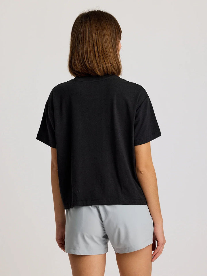 Boone Mountain Sports - W BAMBOO CURRENT BOXY TEE