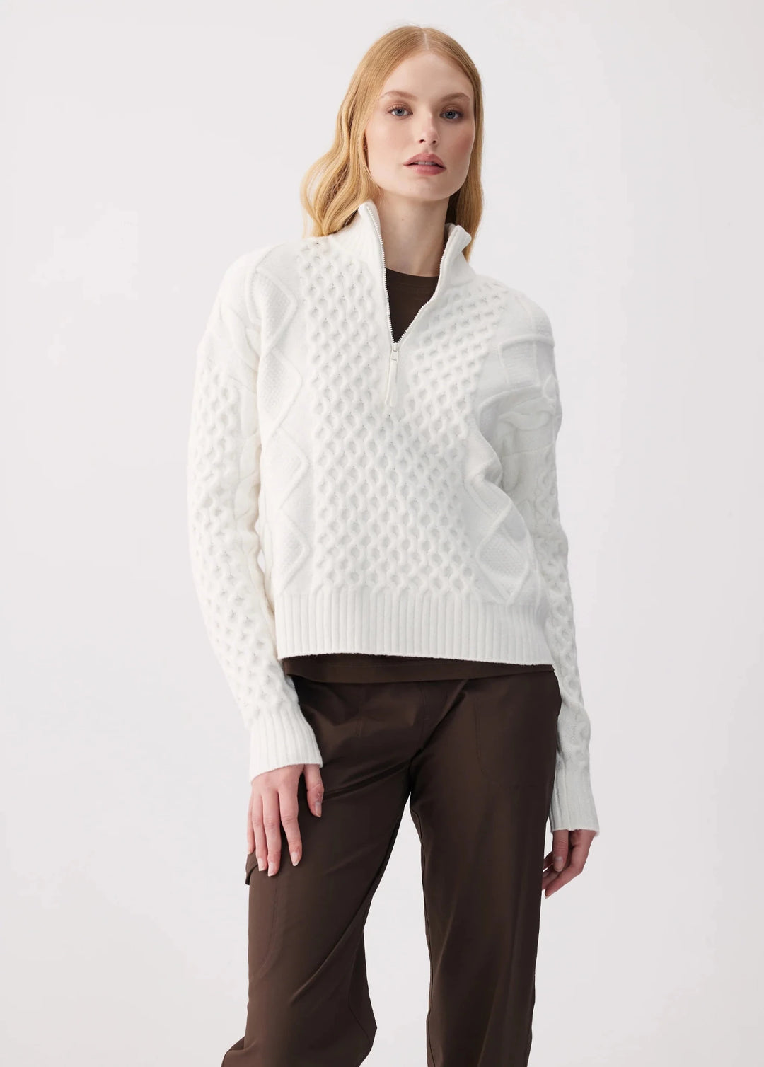 Boone Mountain Sports - W CAMILA 1/2 ZIP SWEATER