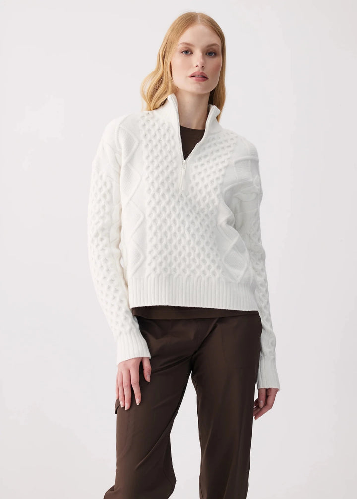 Boone Mountain Sports - W CAMILA 1/2 ZIP SWEATER