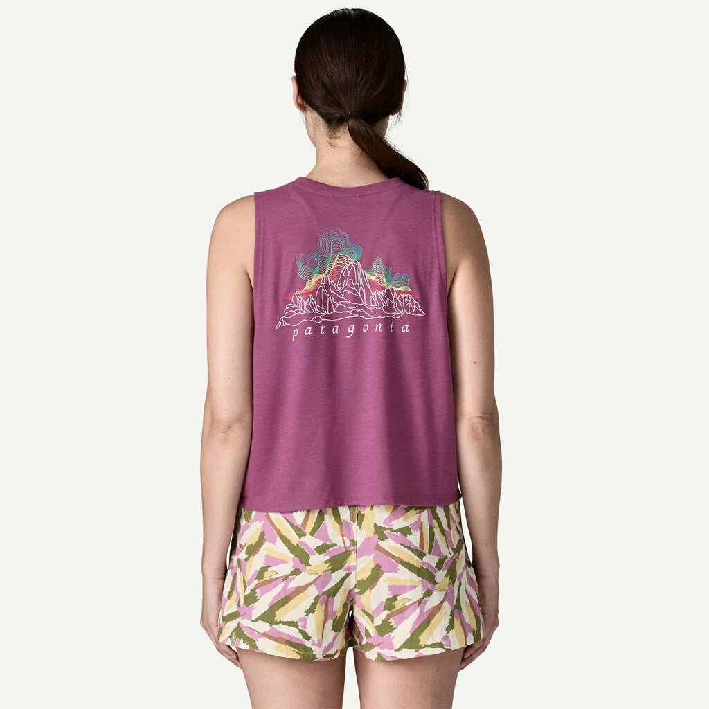 Boone Mountain Sports - W CAP COOL TRAIL CROPPED TANK