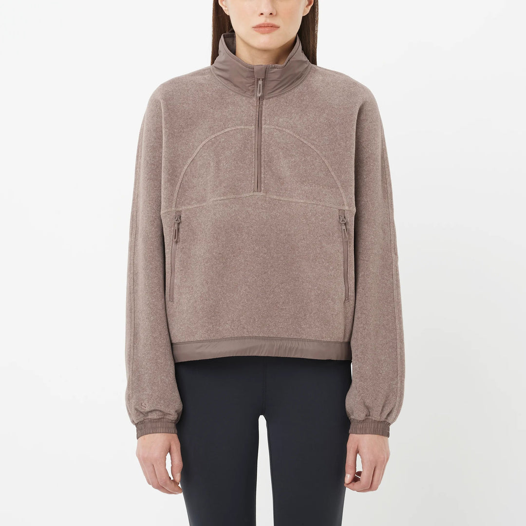 Boone Mountain Sports - W CHROMA FLEECE CROP HZ