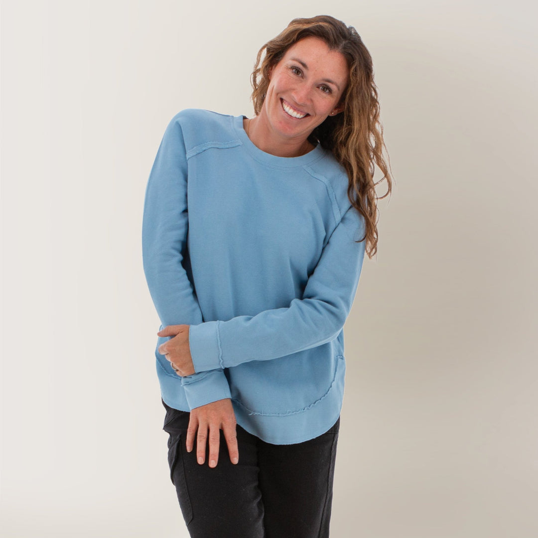 Boone Mountain Sports - W COTTON DRIFT CREW NECK