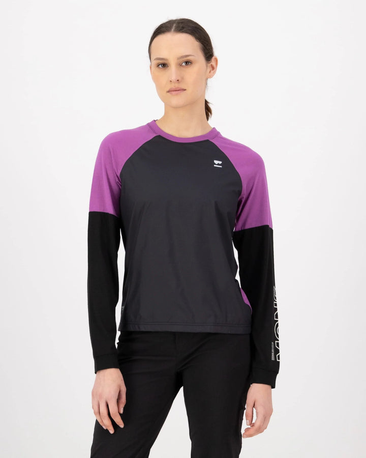 Boone Mountain Sports - W TARN MERINO BIKE WIND JERSEY