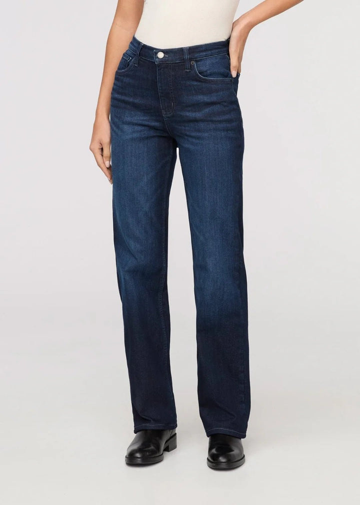 Boone Mountain Sports - W TECH FLEECE DENIM HIGH RISE STRAIGHT