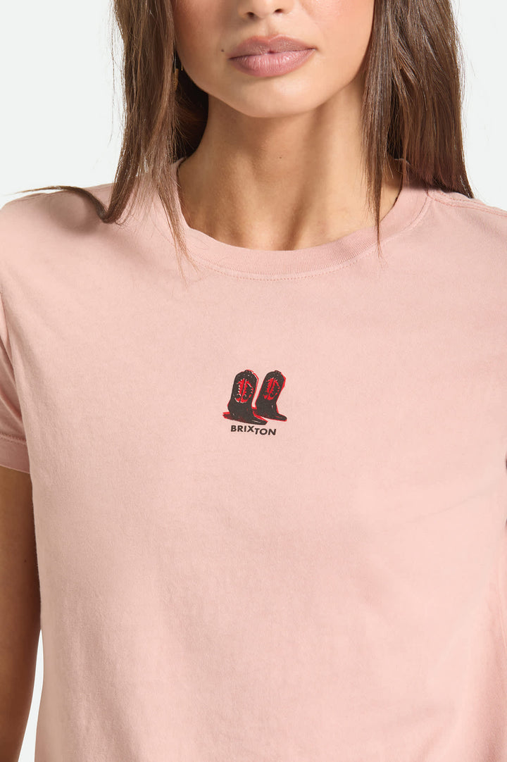 Boone Mountain Sports - W TWO BOOTS SLIM CREW TEE