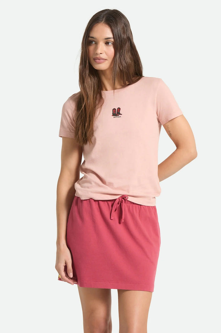 Boone Mountain Sports - W TWO BOOTS SLIM CREW TEE