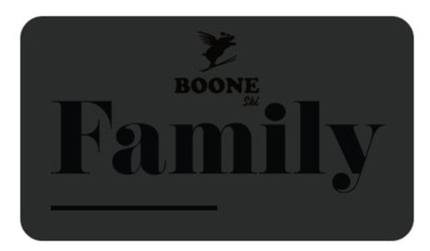 Boone Mountain Sports - Boone Tune Club Card - Family