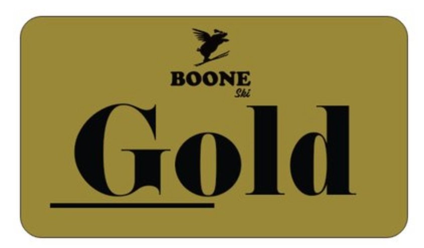 Boone Mountain Sports - Boone Tune Club Card - Gold