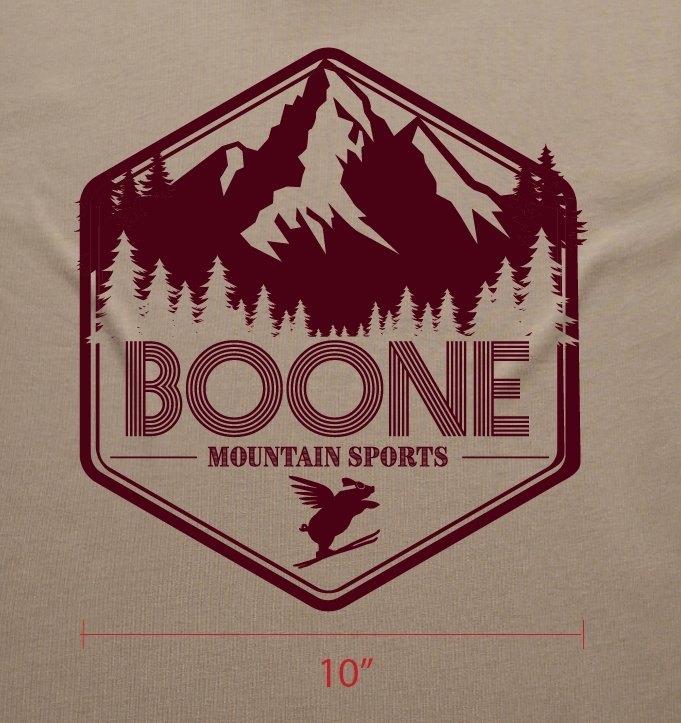 Boone Mountain Sports - M BOONE MTN SCAPE TEE