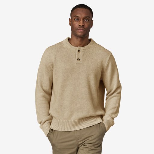 Boone Mountain Sports - M RECYCLED WOOL-BLEND BUTTONED SWEATER