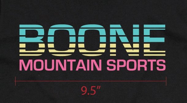 Boone Mountain Sports - W BOONE RETRO BMS LONG SLEEVE